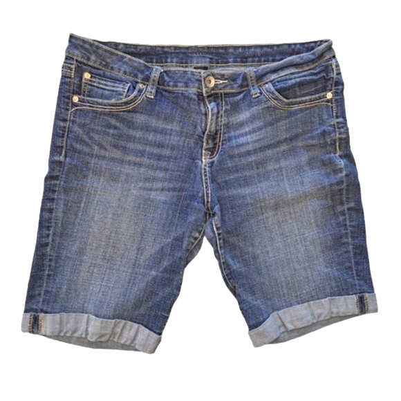 a.n.a. Denim Bermuda Shorts Plus Size 16 - Picture 1 of 4